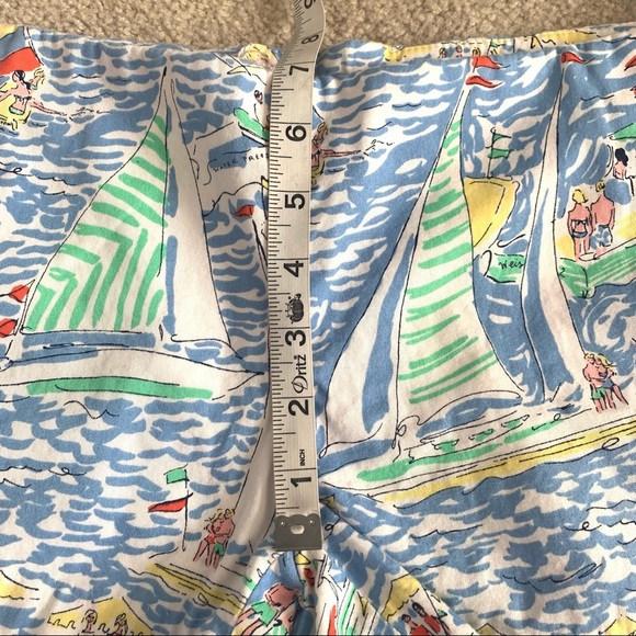 Lilly Pulitzer Get Nauti Regatta Style Flat Shorts - Picture 5 of 8